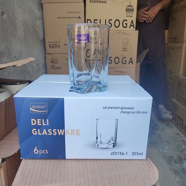 355ML TUMBLER GLASS DELI SOGA  JS5156-1