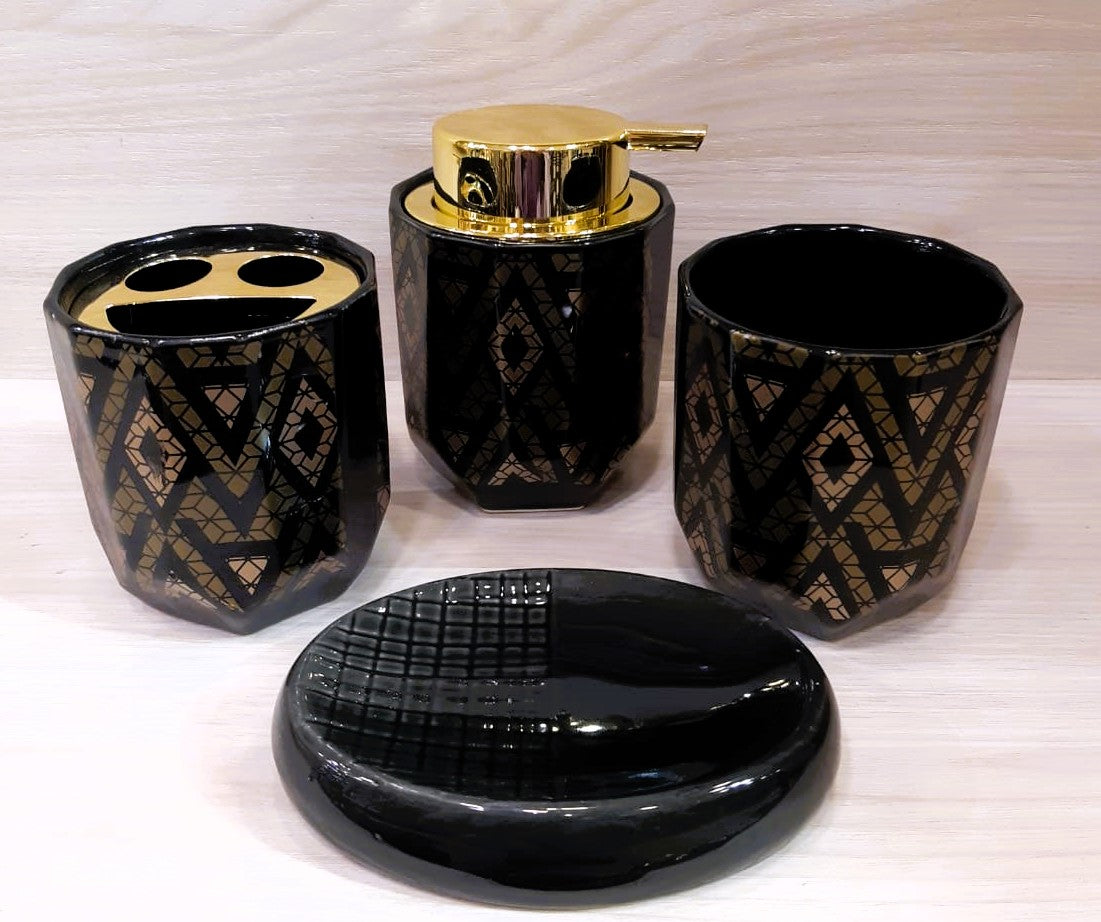 4pcs Bath Set Porcelain