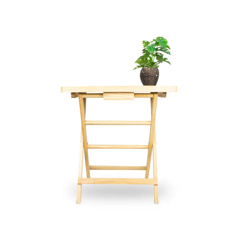 Carpet Design Wooden Serving Stand Table