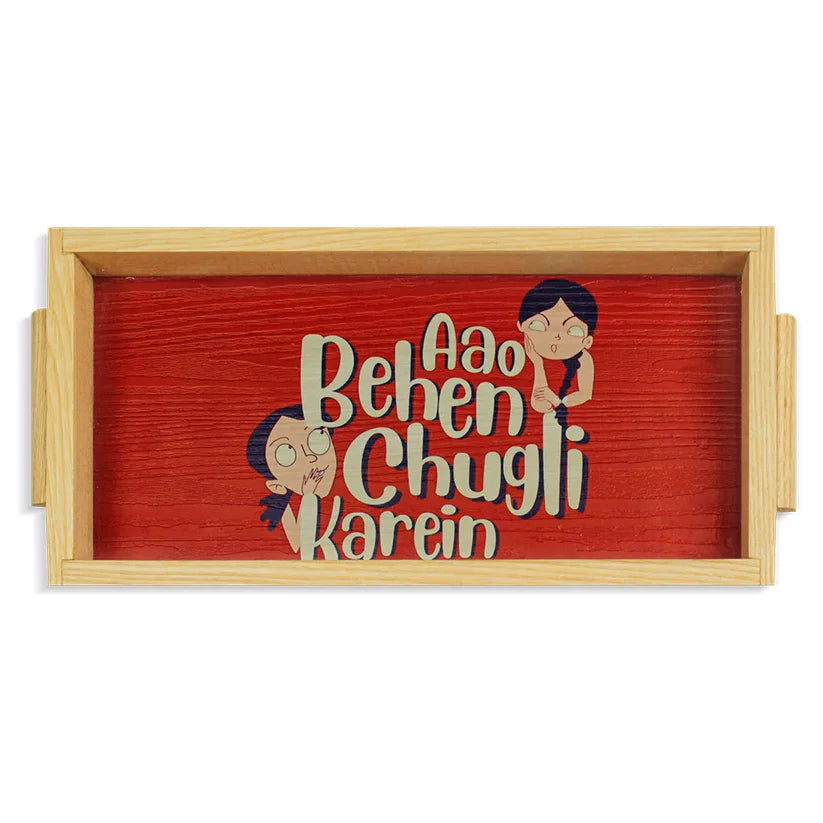 Funny Art Tray Handle