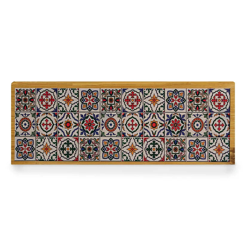 Mosaic Handmade Wooden Tissue Box