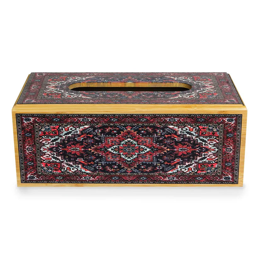 Sindhi Art Wooden Tissue Box