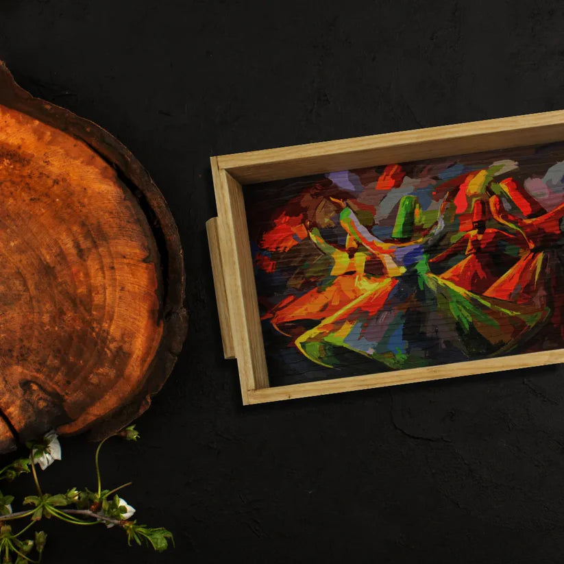 Sufi Art Tray Handle