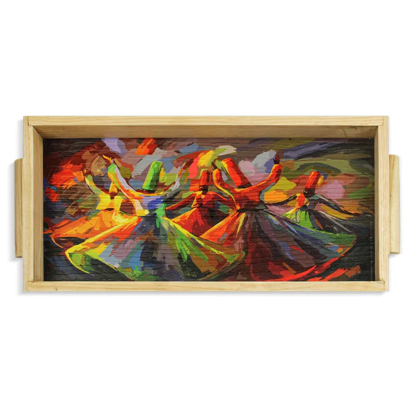Sufi Art Tray Handle