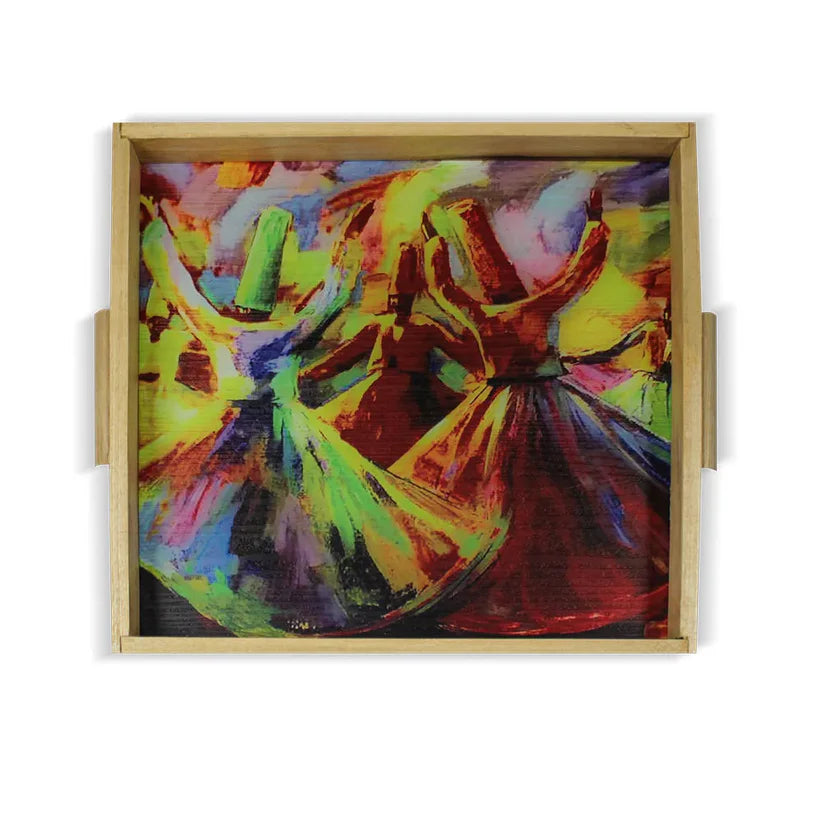 Sufi Art Tray Handle
