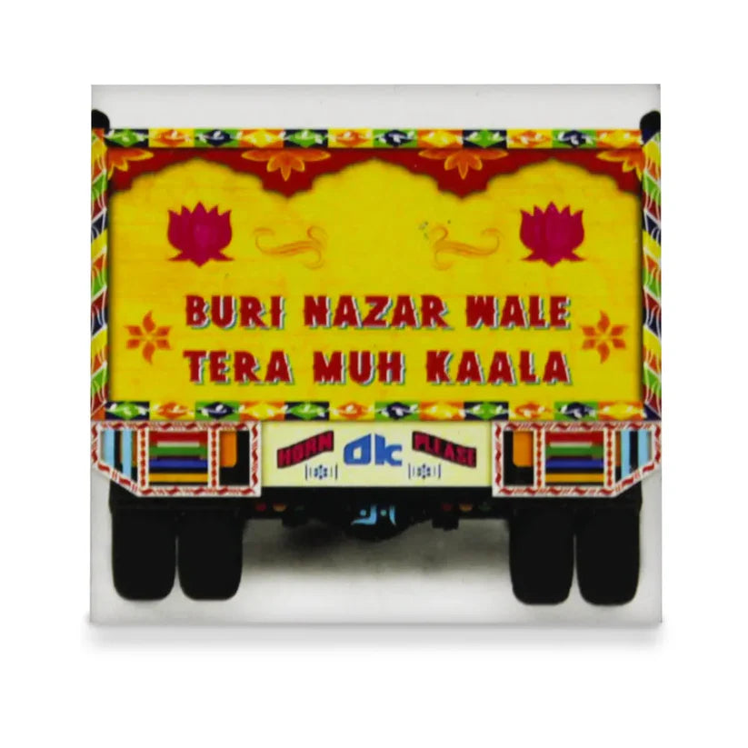 Truck Art Funny Coaster