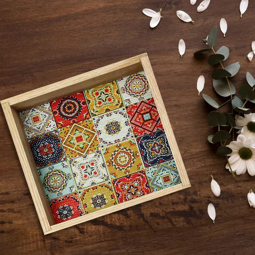 Turkish Art Tray Royal