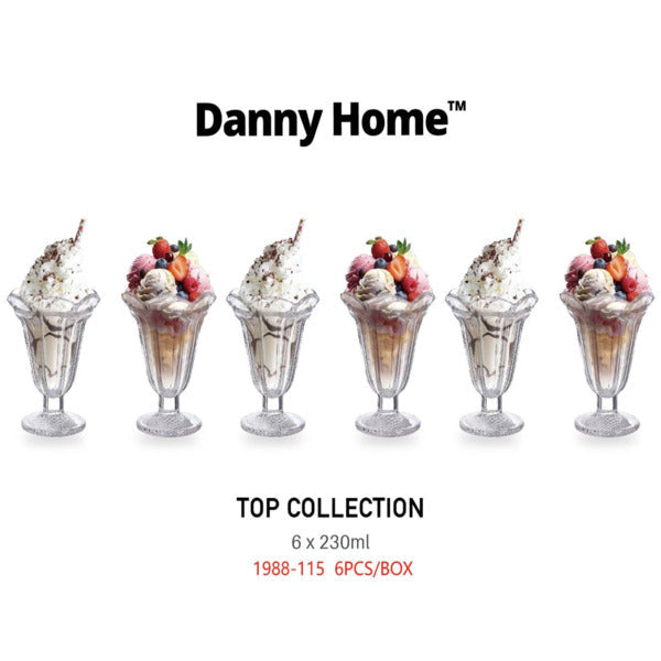 230ml Glass cup  DANNY HOME  1988-115