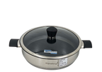 Alpenburg Wok Pan with Glass Lid