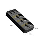 50804 – DecoBella Compact Cutlery Organizer – 9 Cell