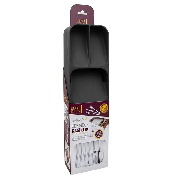50809 – DecoBella Compact Cutlery Organizer – 5 Cell