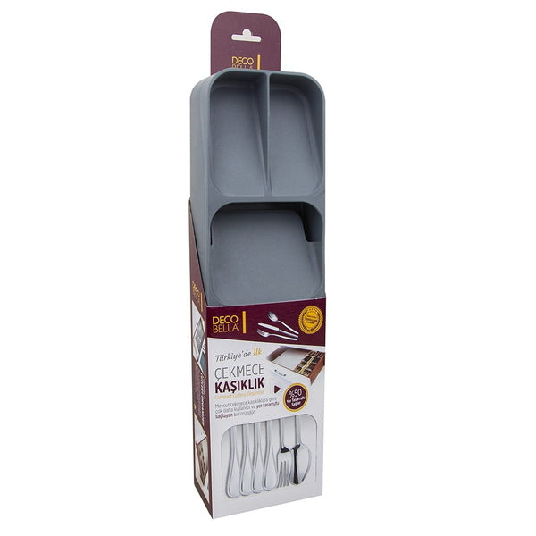 50809 – DecoBella Compact Cutlery Organizer – 5 Cell