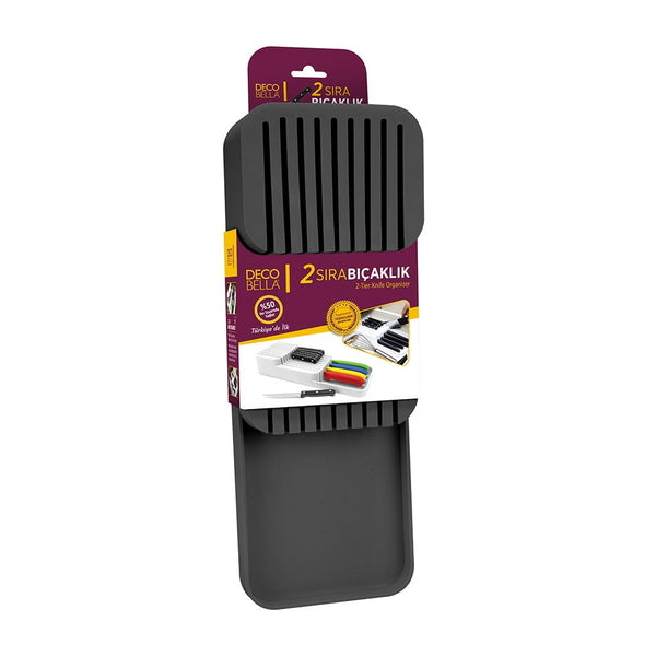 50830 – DecoBella 2-Tier Knife Organizer
