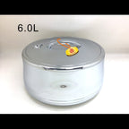 Silver Shine Golden Fire Round Food Warmer 3, 4, 5 & 6Ltrs - Taiwan