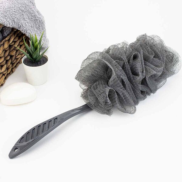 70160 – GreenLeaves Backed Bath. Loufah With Handle