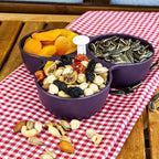 81135 – 3-Cell Snack Serving Plate