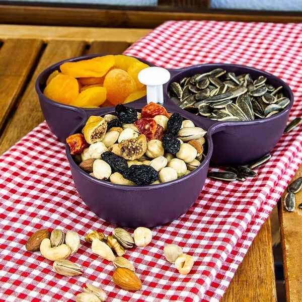 81135 – 3-Cell Snack Serving Plate