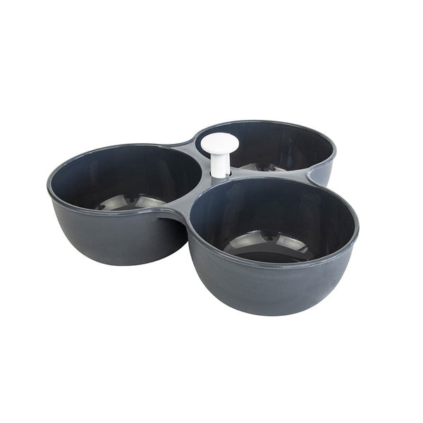 81135 – 3-Cell Snack Serving Plate