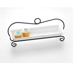 Rectangular Plate And Stand 46cm Symphony ES3850