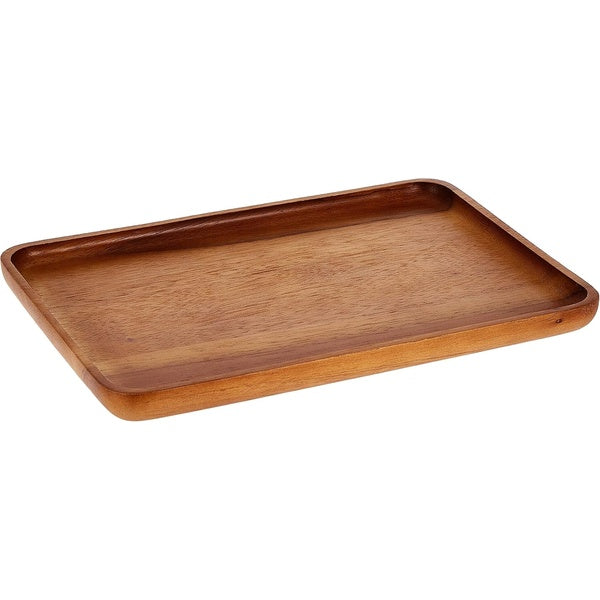Rectangular Serving Plate, Brown, BILLI ACA-RT4