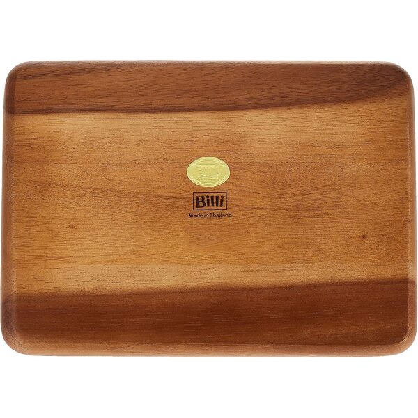 Rectangular Serving Plate, Brown, BILLI ACA-RT4