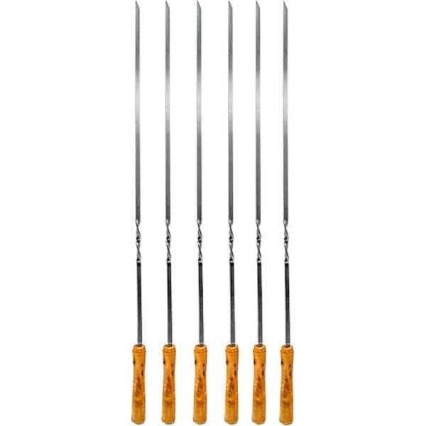 40cm Needles 6P Zinc BBQ-002