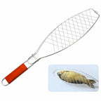 65cm Fish Griller Iron BBQ-010