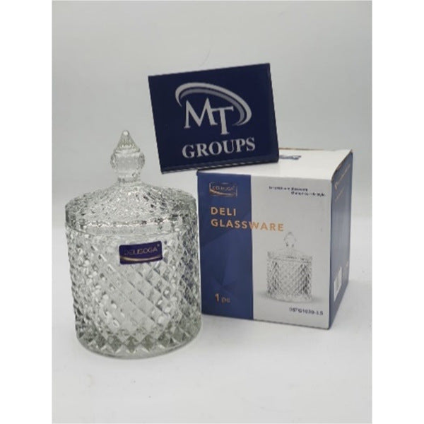 CRYSTAL CANDY 86.5 MM WITH LID  DELI SOGA DSGT1030-3.5