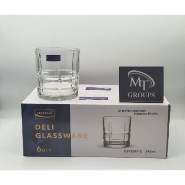 TUMBLER GLASS 340 ML DELI SOGA DSY2041-2