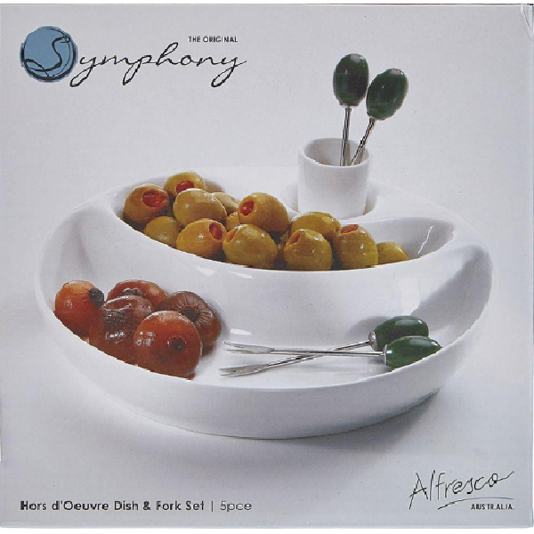 Round Dish + Forks Symphony ES3829