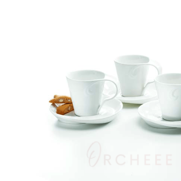 4Pcs Cup Saucer Set Symphony ES3832