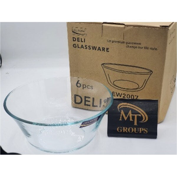 MEDIUM BOWL 1PC (168MM)(X6) DELI SOGA EW2007