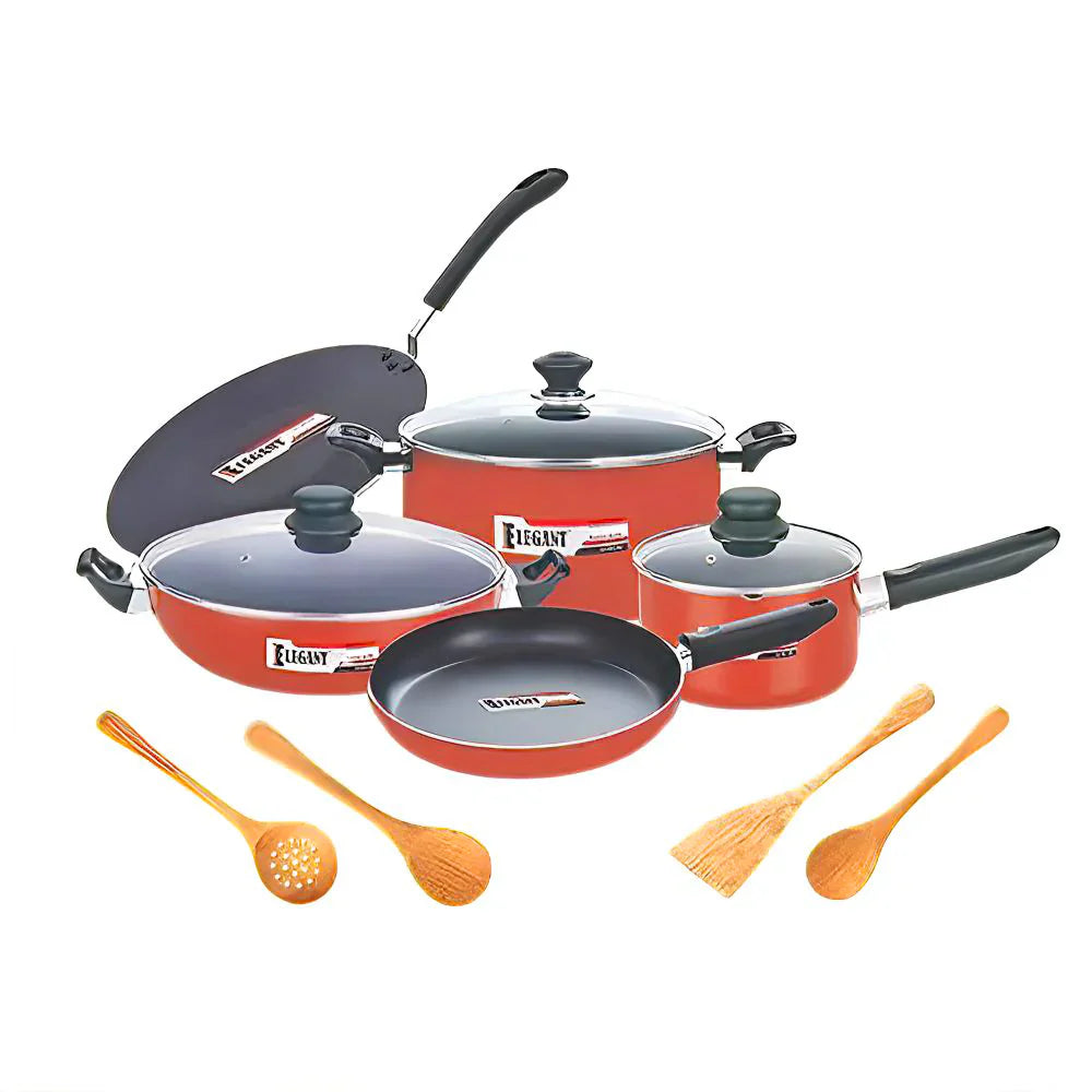 Elegant Non Stick Prima 12 Piece Cooking Set - EK678001