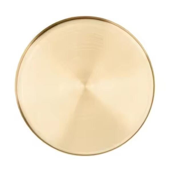 30*2.8cm Round straight tray Thali stainless steel