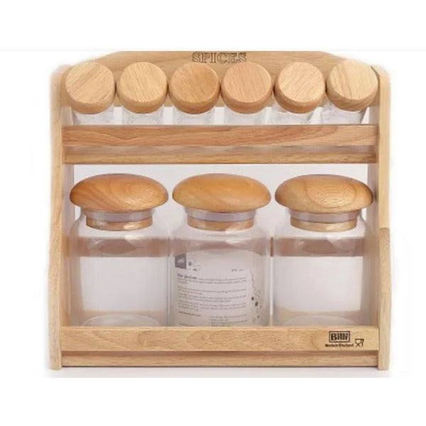 9Pcs Canister & Spice Set BILLI GW5766