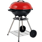 BBQ Grill Portable Charcoal, Red Heightened Apple Furnace HXB-3