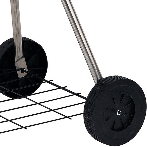 BBQ Grill Portable Charcoal, Red Heightened Apple Furnace HXB-3