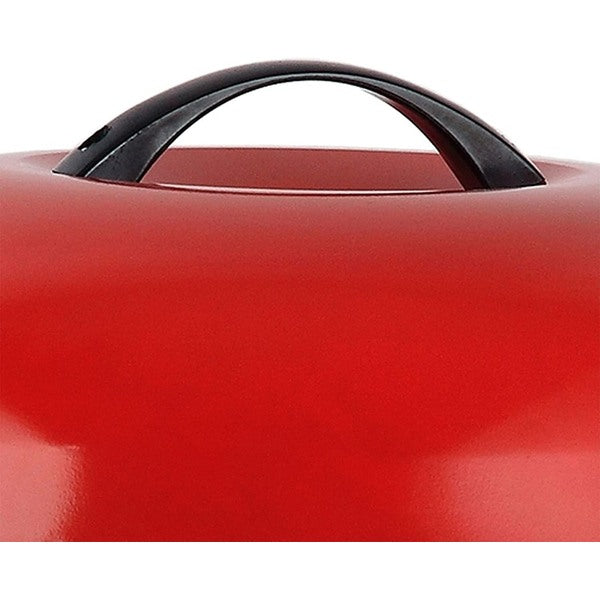 BBQ Grill Portable Charcoal, Red Heightened Apple Furnace HXB-3