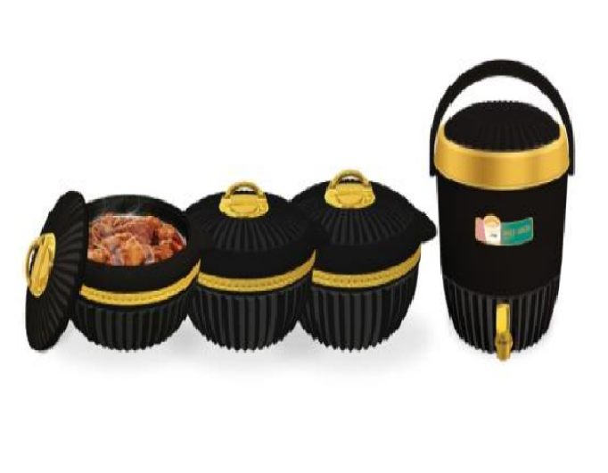 Happy Arizona Metallic Jumbo Gold BLACK 4 Pcs Gift Pack HAPPY HOUSE