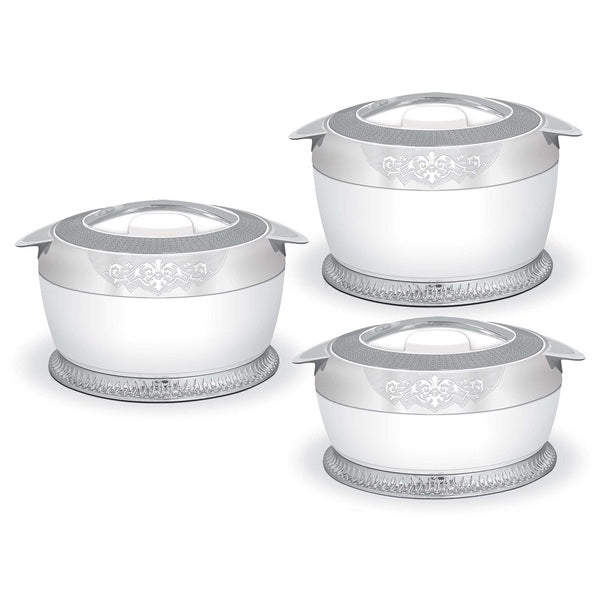 Happy High Glass Silver 3 Pcs Set HAPPY HOUSE