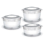 Happy High Glass Silver 3 Pcs Set HAPPY HOUSE