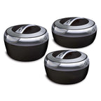 Happy Hisence Metallic BLACK 3Pcs Set HAPPY HOUSE