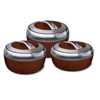 Happy Hisence Metallic BROWN 3Pcs Set HAPPY HOUSE