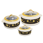 Happy Champion Gold BLACK (Glasstop) 3pcs Set HAPPY HOUSE