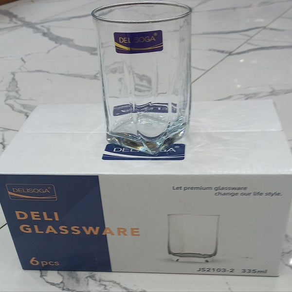 335ML  TUMBLER GLASS H.B DELI SOGA  JS2103-2