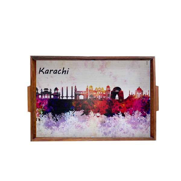 Wooden Rectangular Tray XL Serving