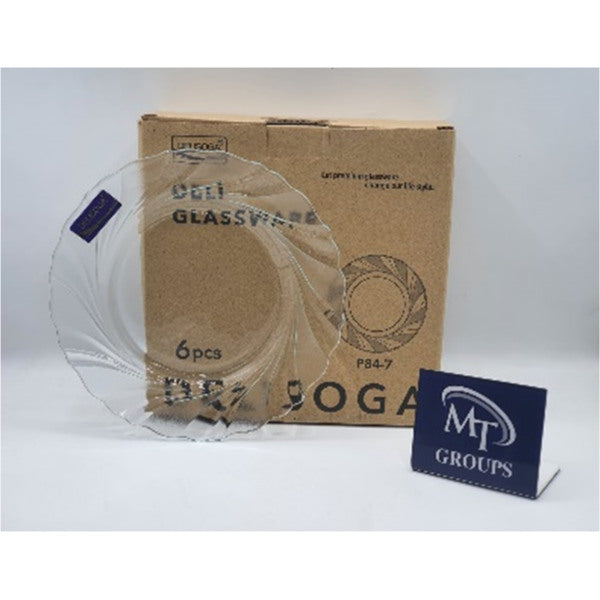 PLATE DESSERT (194MM) 6PC DELI SOGA P84-7