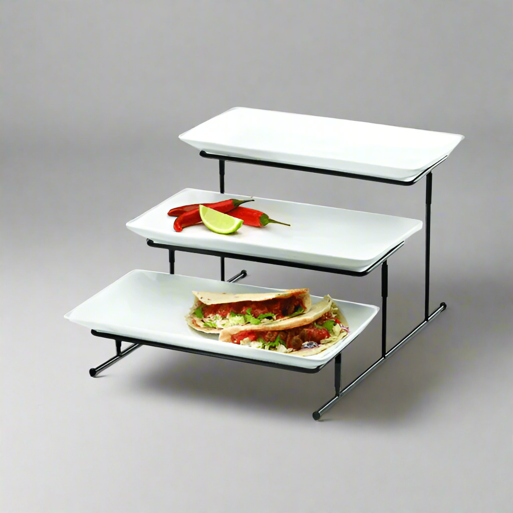 Trio Rect Plater Stand 
Symphony SY4447