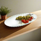 Groove OvalServingTray 
32cm SY7566