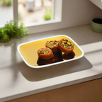 19.5cm Rectangular Gold Tray 
Symphony SY8001
